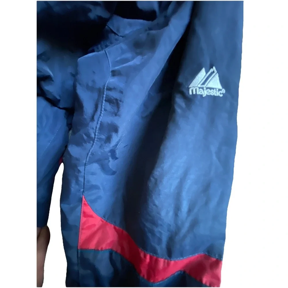 Majestic Therma Base‎ MLB Minnesota Twins Jacket Large Full Zip Spellout Dugout